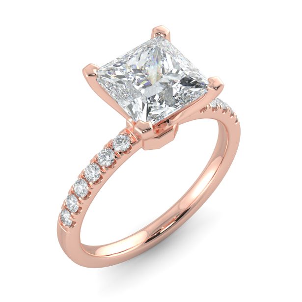 Princess Diane in Rose Gold Lab Grown Diamond 1.25ct