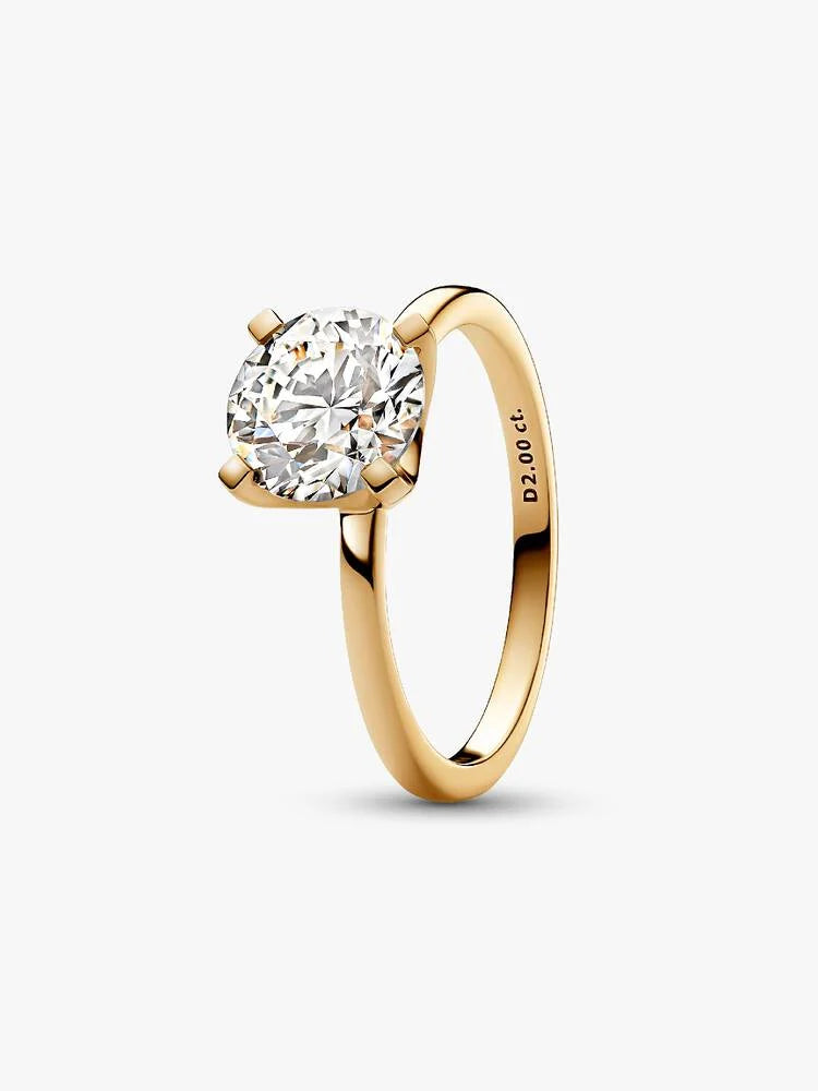 Pandora Era 14k Gold Lab-grown Diamond Ring