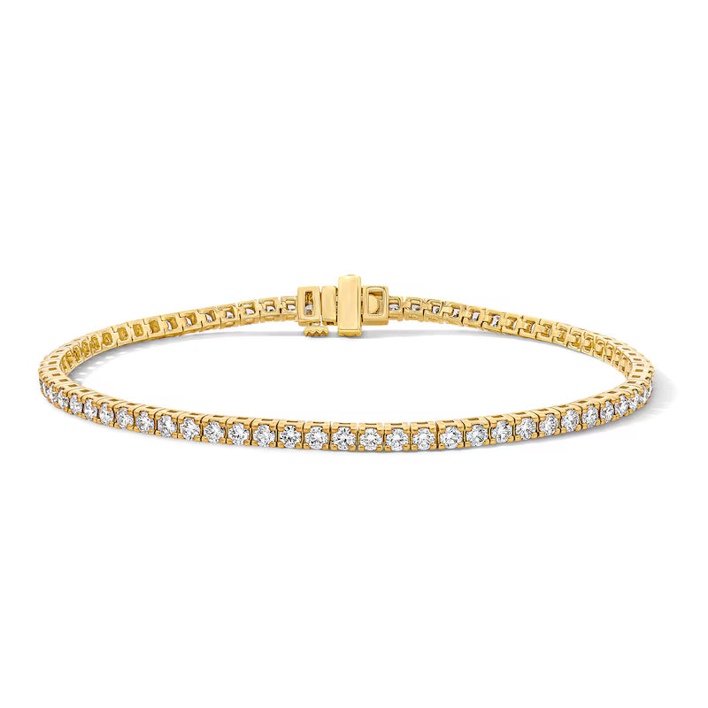 Lab-Grown Diamond Tennis Bracelet